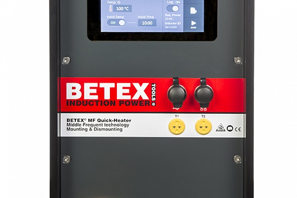 Монтаж и демонтаж подшипников с использованием индукционных нагревателей BETEX 3.0 нового поколения